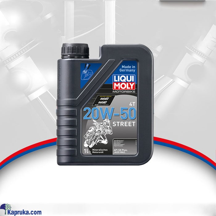 LIQUI MOLY 1 L Motorbike 4T Street Oil 20W- 50 - 1500 Online at Kapruka | Product# automobile00155