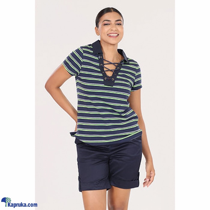 Neck Cross Binding Knit T- Shirt MT 177 Online at Kapruka | Product# clothing05798
