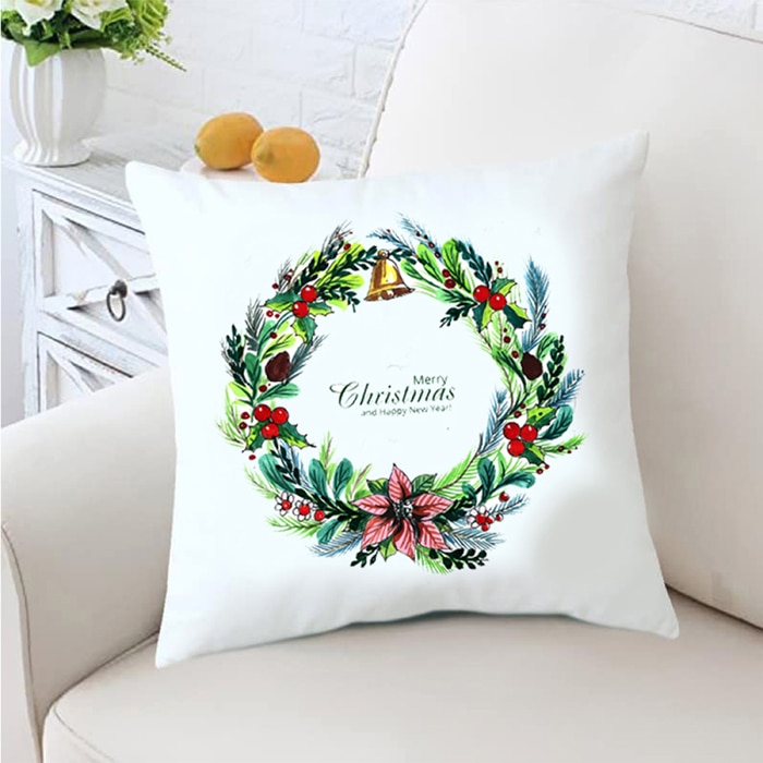 Christmas Eve Holiday Deco Pillow - 18x18(inch) Online at Kapruka | Product# household00540