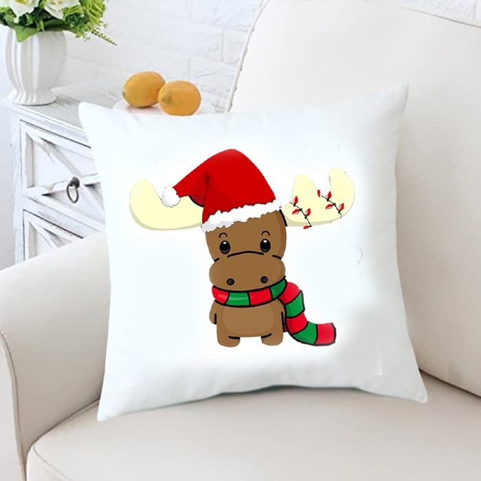 Reindeer Home Deco Pillow - 18x18(inch) Online at Kapruka | Product# household00541