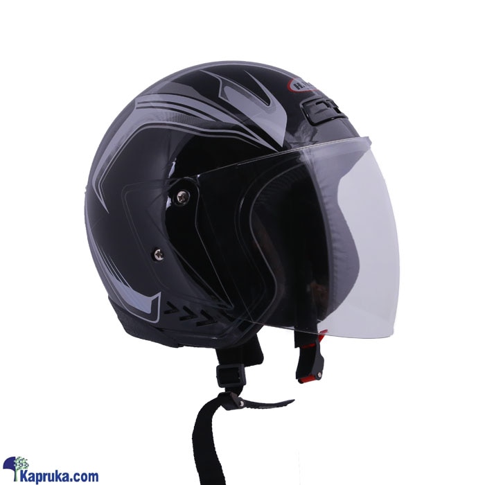 HHCO Helmet AC- RIFFEL Black And Silver - 0202 Online at Kapruka | Product# automobile00202