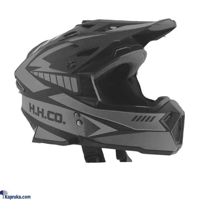 HHCO Helmet SAKKA FS Black And Silver - 0702 Online at Kapruka | Product# automobile00220