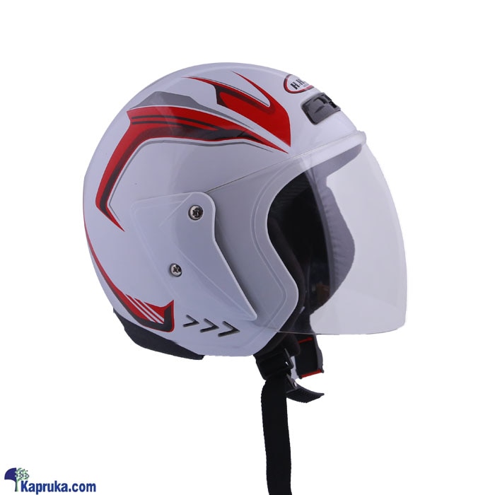 HHCO Helmet AC- RIFFEL White And Red - 0202 Online at Kapruka | Product# automobile00204