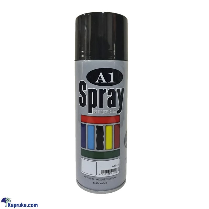 A1 Spray Paint 400ML Shine Black - 39 Online at Kapruka | Product# automobile00184