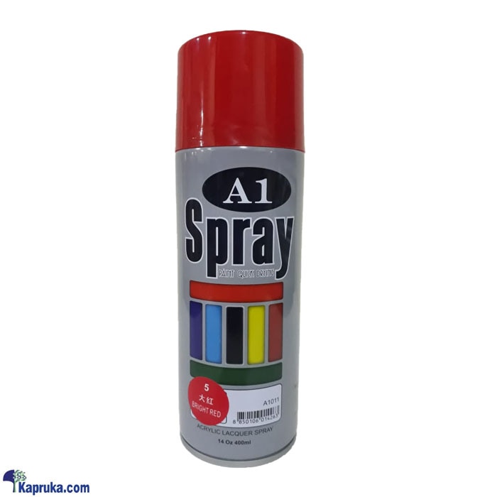 A1 Spray Paint 400ML Red - 05 Online at Kapruka | Product# automobile00181