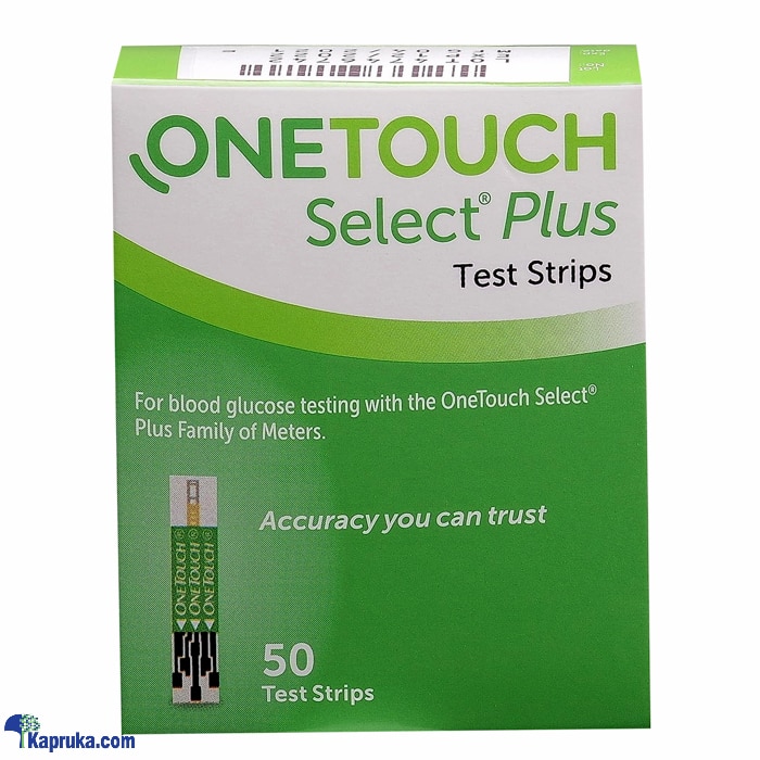 ONE TOUCH SELECT PLUS SIMPLE STRIPS 50s Online at Kapruka | Product# pharmacy00449