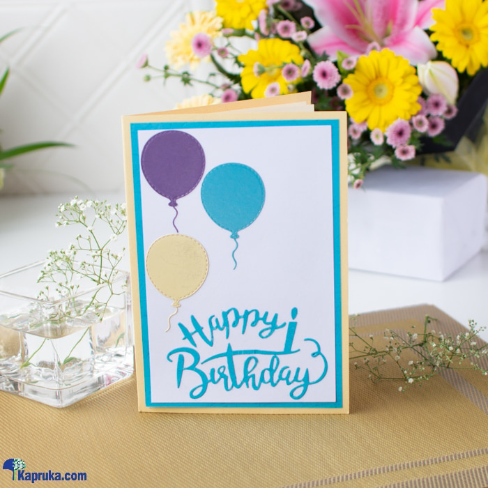 Happy Birthday Handmade Greeting Card Online at Kapruka | Product# greeting00Z2017