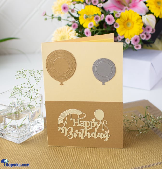 Happy Birthday Handmade Greeting Card Online at Kapruka | Product# greeting00Z2020