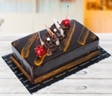 AMF RED CHERRY CHOCOLATE FUDGE LOAF CAKE (LARGE) Online at Kapruka | Product# cake00KA001394