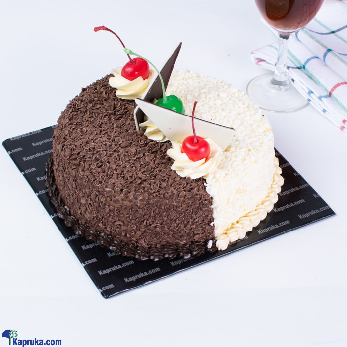 Vanilla Chocolate Mix Sponge Cake Online at Kapruka | Product# cake00KA001397