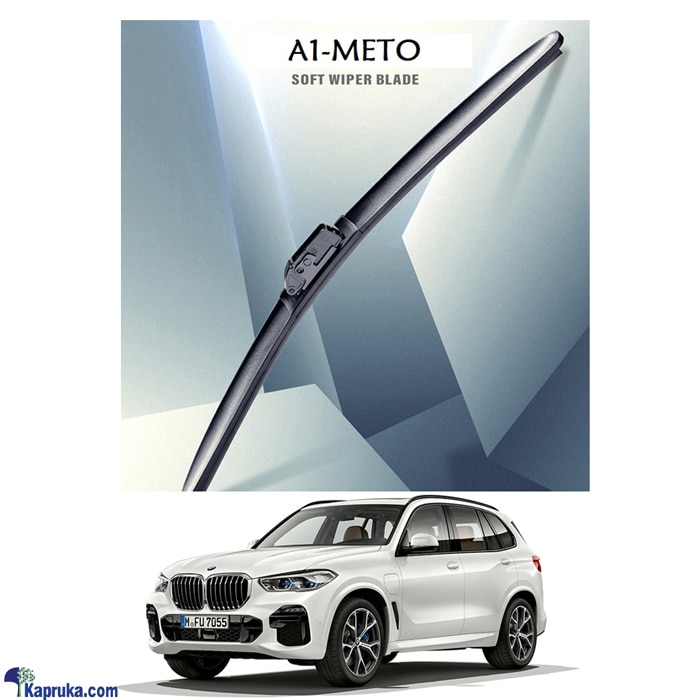 BMW- X1, X3, X4, X5, X6 - Z4, Original METO Soft Front Wiper Blade Pair (2pcs) - MFC- BMW- 3 Online at Kapruka | Product# automobile00374