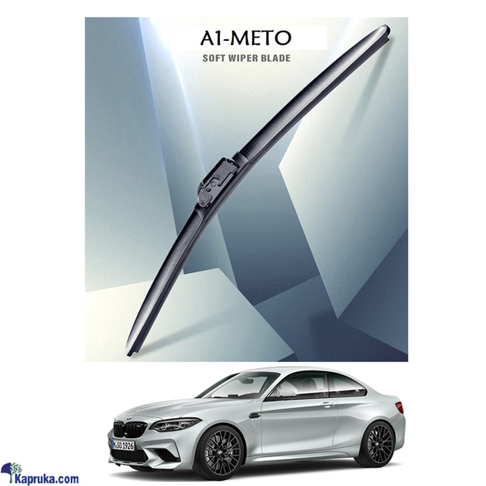 BMW- M2, M4, M5, M6 - M7, Original METO Soft Front Wiper Blade Pair (2pcs) - MFC- BMW- 4 Online at Kapruka | Product# automobile00316