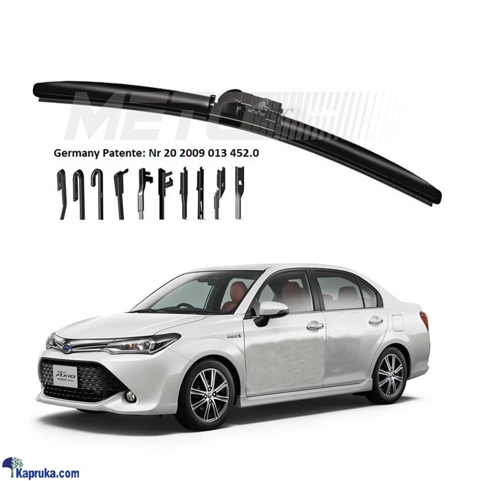 TOYOTA- AXIO, Original METO Soft Front Wiper Blade Pair (2pcs) - MFC- TOY- 7 Online at Kapruka | Product# automobile00350