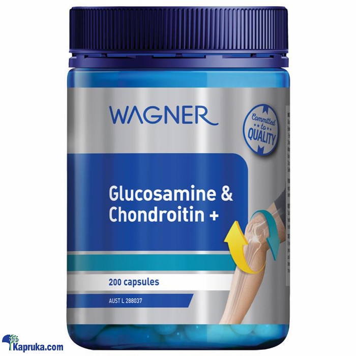 Wagner Glucosamine And Chondroitin + 200 Capsules Online at Kapruka | Product# pharmacy00457