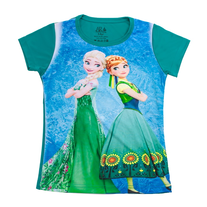 Frozen Kids- Tshirt- Blue Online at Kapruka | Product# clothing06056