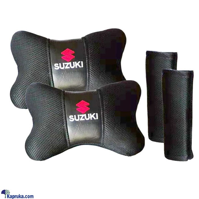 Suzuki Head Rest With Seat Belt Covers - 2pc - CM- IA- 016 Online at Kapruka | Product# automobile00405