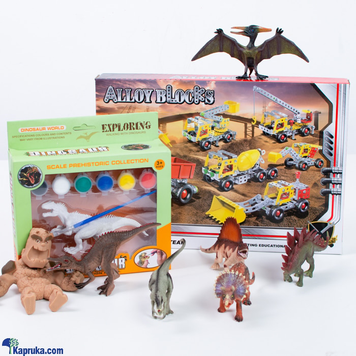Dino Mania Toy And Craft Gift Set, Birthday Gift For Kids, Boys Online at Kapruka | Product# kidstoy0Z1485