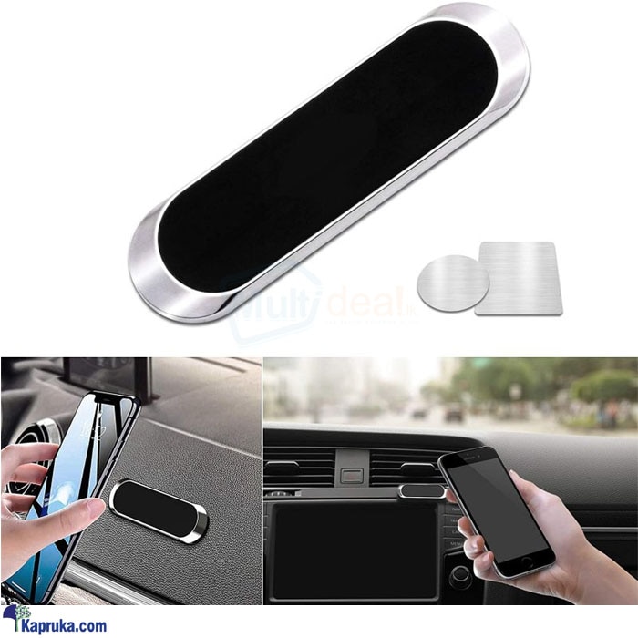 Buy Tech Mini Strip Magnetic Car Mount Dashboard Desk Phone Holder Online at Kapruka | Product# automobile00415