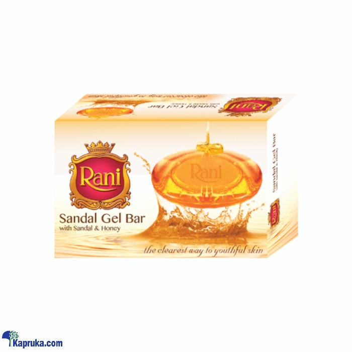RANI SANDAL GEL BAR - WITH SANDAL & HONEY SOAP 70G Online at Kapruka | Product# grocery002646