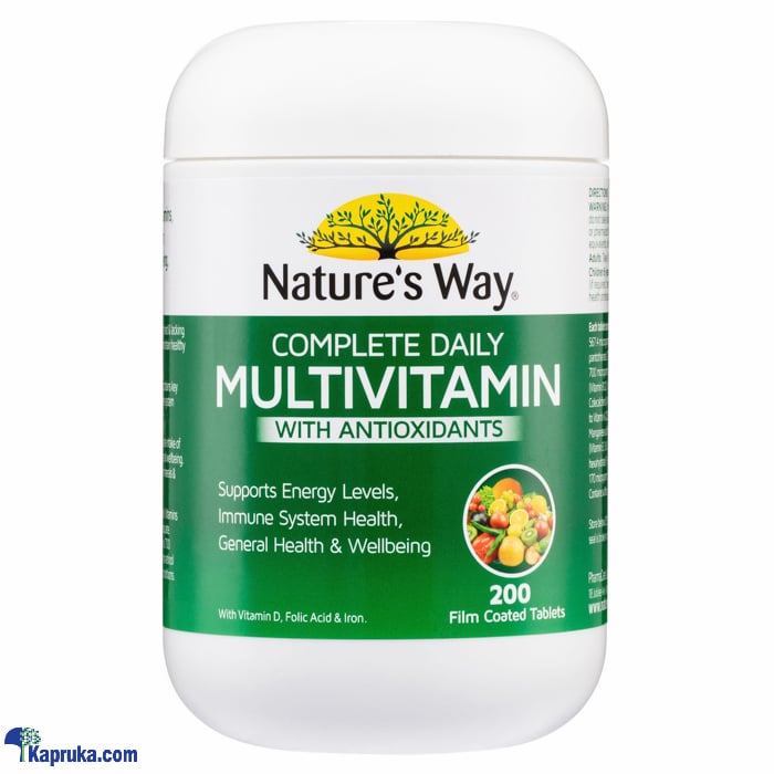 Natures Way Complete Daily Multivitamin 200 Tablets Online at Kapruka | Product# pharmacy00467