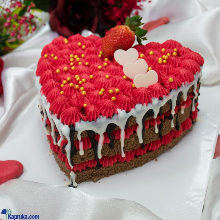 Mahaweli Reach Be My Heartbeat Cake Online at Kapruka | Product# cake0MAH00340