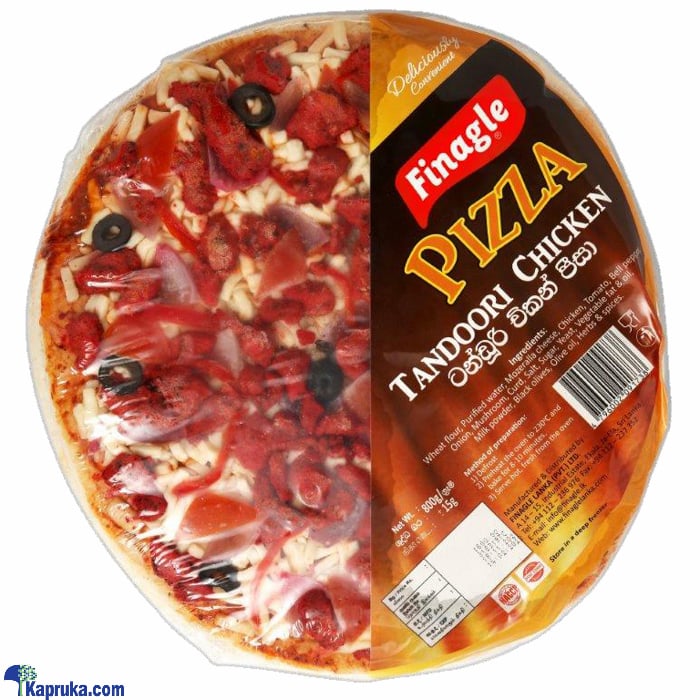 Finagle Pizza Tandoori Chicken - 800g - 12' - Large Online at Kapruka | Product# frozen00150