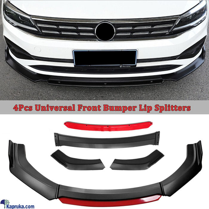 Front Bumper Body Kit Lip 4pcs Set For Cars - Universal Design - CM- BK- 04S Online at Kapruka | Product# automobile00431
