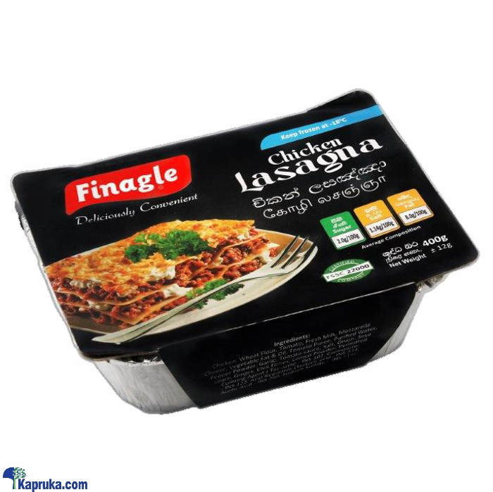 Finagle Chicken Lasagna - 300g Online at Kapruka | Product# frozen00156