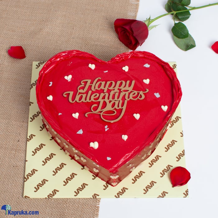 Java Valentine Cupid Touch Cake Online at Kapruka | Product# cakeJAVA00207