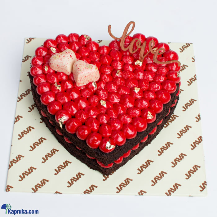 Java Valentine Romantic Heart Cake Online at Kapruka | Product# cakeJAVA00204