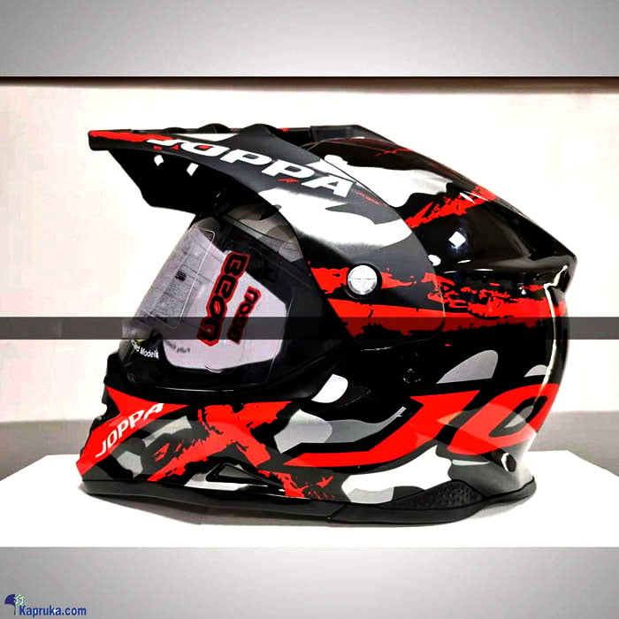 Beon Joppa Black And Red Free Size Helmet - Beon Joppa V Online at Kapruka | Product# automobile00441