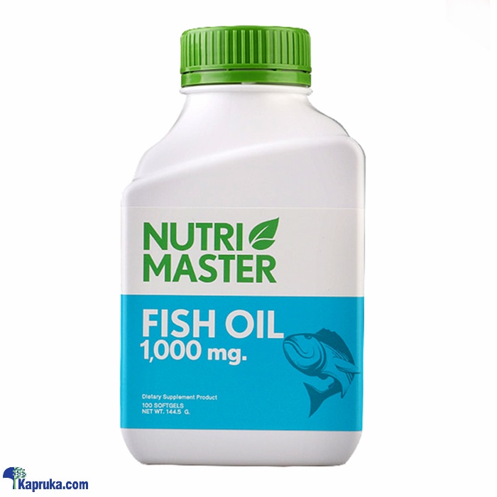 NUTRI MASTER FISH OIL 1000MG 100 Tabs Online at Kapruka | Product# pharmacy00475