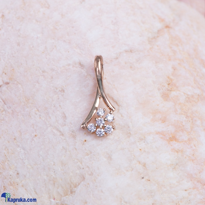Alankara 18kt pink gold diamond pendant only 0.05 karat vvs1/G (ajp6059) Online at Kapruka | Product# alankara00179