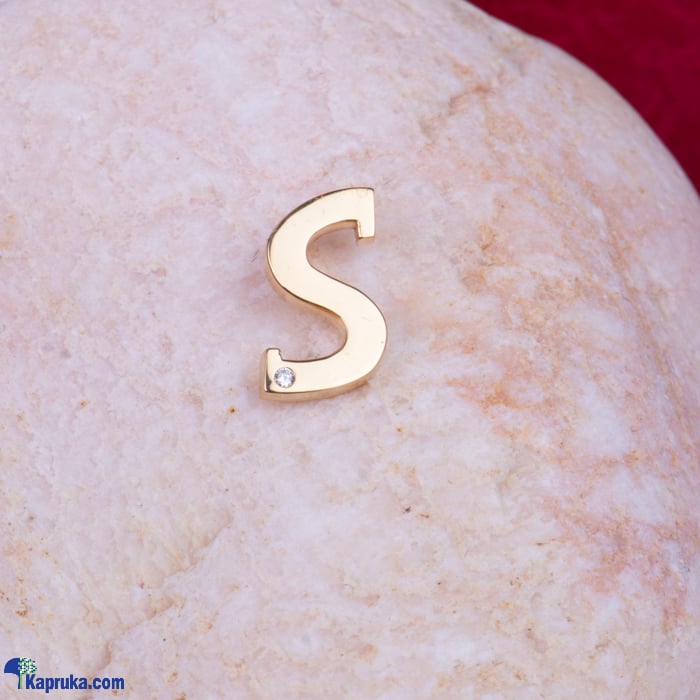 Alankara 18kt pink gold letter pendant with one diamond 0.01 vvs1/G (ajp12753) Online at Kapruka | Product# alankara00182