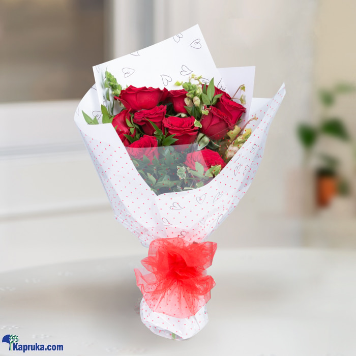 Blooms From Cupid 15 Red Rose Arrengement Online at Kapruka | Product# flowers00T1382