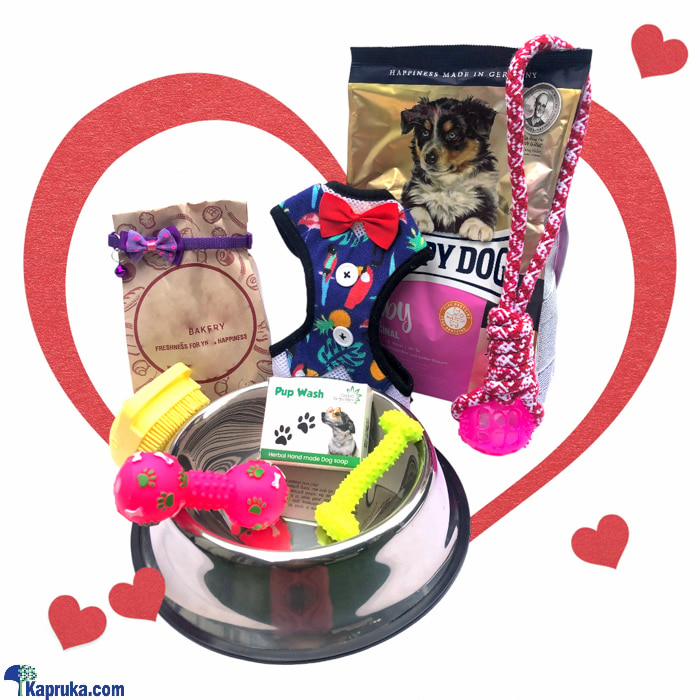 Puppy Premier Selection - Gift Pack For Dog Care And Love Online at Kapruka | Product# petcare00143
