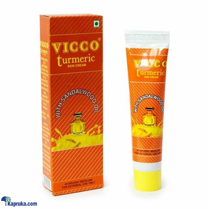 VICCO TURMERIC SKIN CREAM WITH SANDALWOOD OIL 15g Online at Kapruka | Product# pharmacy00490_TC1