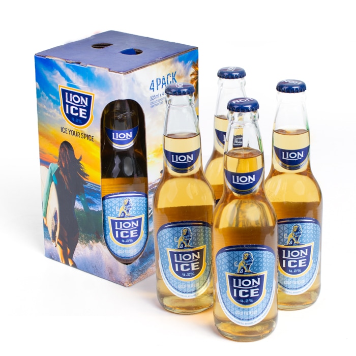 Lion ICE Beer 325ml 4 Pack ABV 4.2 Online at Kapruka | Product# liqprod100244