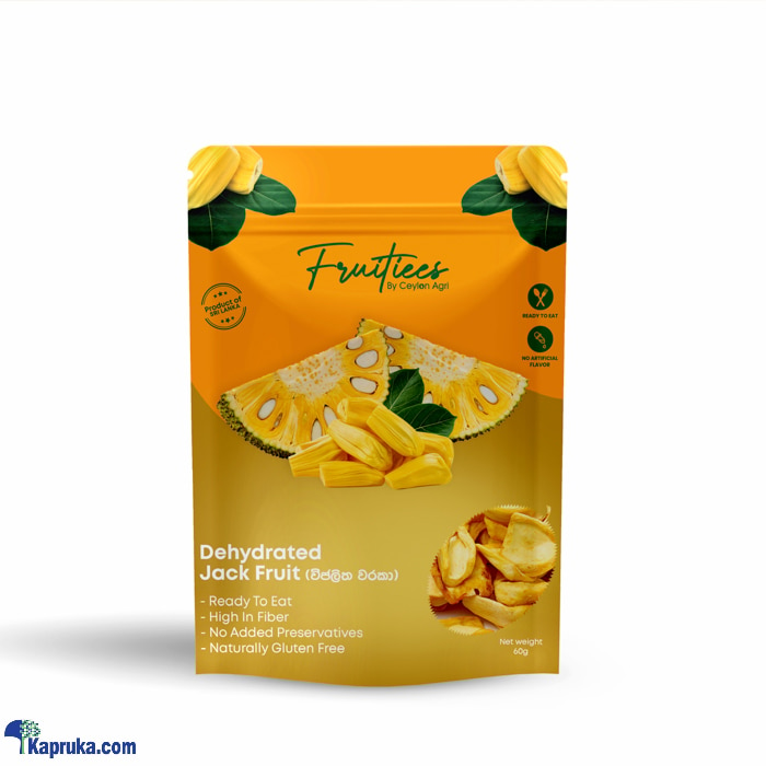 Fruitiees By Ceylon Agri Dried - Dehydrated Jack Fruit - 60g Online at Kapruka | Product# grocery002681
