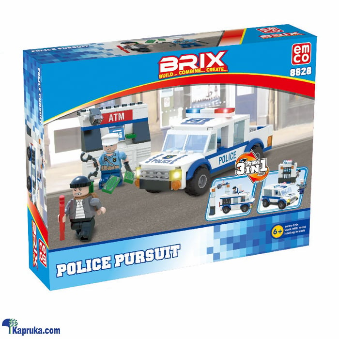Emco Brix Police Pursuit Online at Kapruka | Product# kidstoy0Z1496