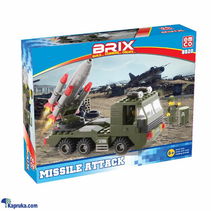 EMCO BRIX MISSILE ATTACK Online at Kapruka | Product# kidstoy0Z1491