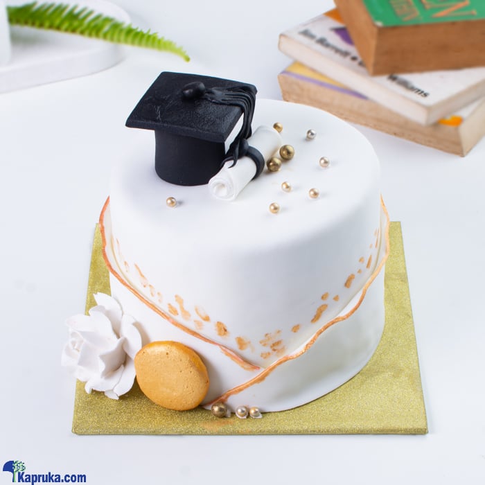 Fine Colours Graduation Cake Online at Kapruka | Product# cake00KA001444