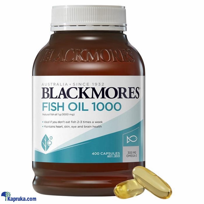 Blackmores Fish Oil 1000 - 400 Capsules Online at Kapruka | Product# pharmacy00508