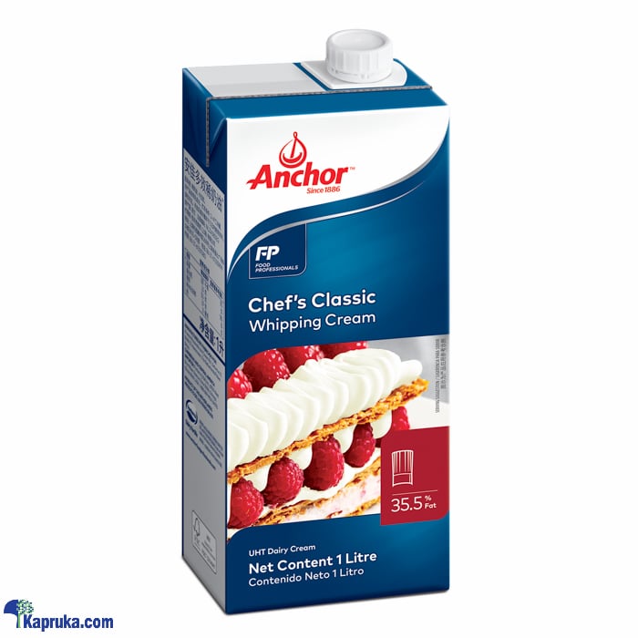 Anchor Chef's Classic Whipping Cream - 1L Online at Kapruka | Product# grocery002687