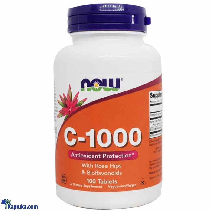 NOW Vitamin C 1000mg Antioxidant Protection 100 Tablets Online at Kapruka | Product# pharmacy00518