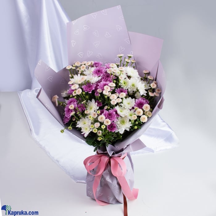 Purple Blossoms Flower Bouquet Online at Kapruka | Product# flowers00T1402