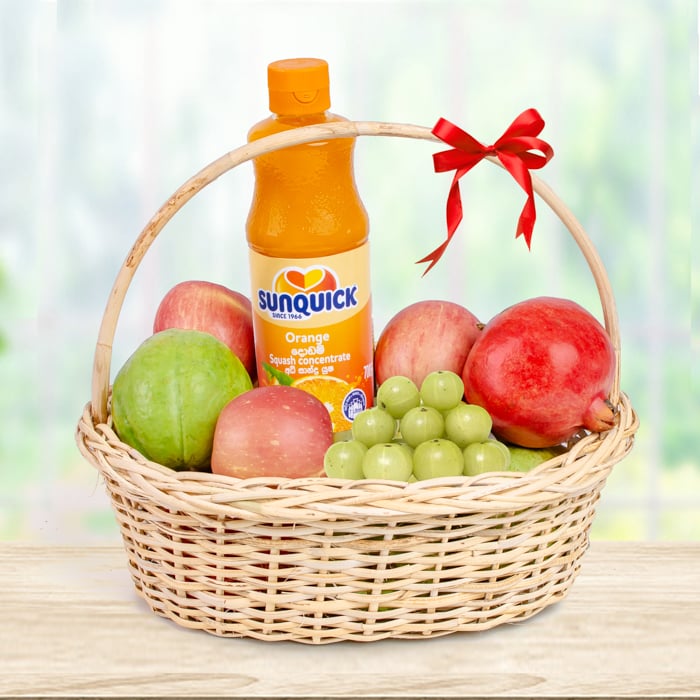 Fresh Harvest Fruit Basket Online at Kapruka | Product# fruits00200