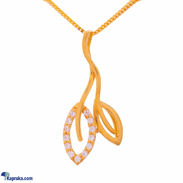 Arthur 22kt Gold Pendent With Zercones Online at Kapruka | Product# jewelleryF0204