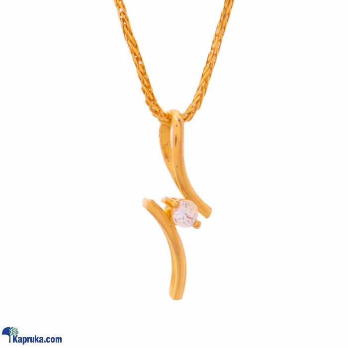 Arthur 22kt Gold Pendent With Zercones Online at Kapruka | Product# jewelleryF0219
