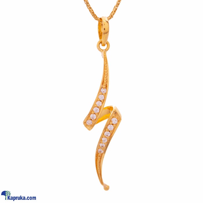 Arthur 22kt Gold Pendent With Zercones Online at Kapruka | Product# jewelleryF0214